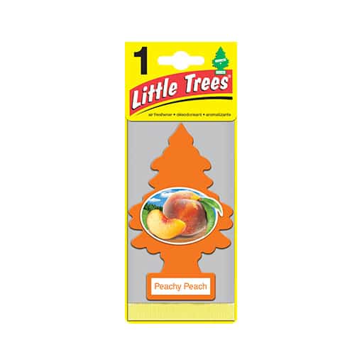 Little Trees Peachy Peach Car Air Freshener Retail Singles