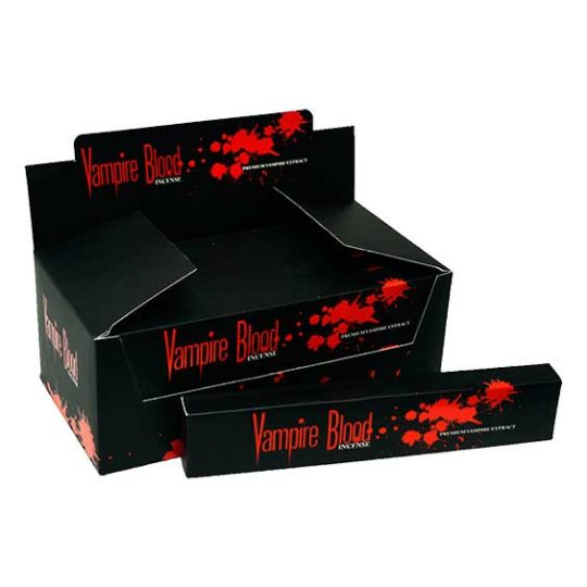 VAMPIRE BLOOD 15-GRAM INCENSE 12/DSP 50/CS