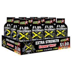 Stacker 2 Xtra Energy Shots Extra Strength Grape $1.00