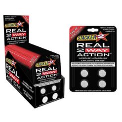 Stacker 2 Real 2-Way Action 4 Count Cards