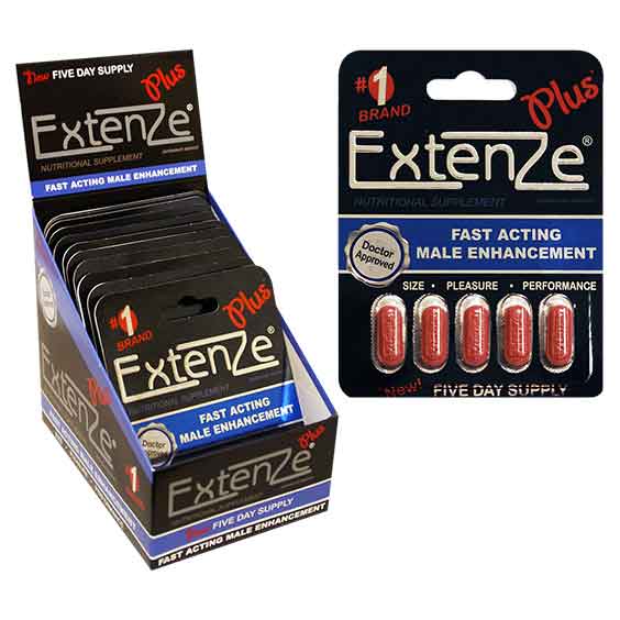 Extenze Male Enhancement 5ct Cards Cb Distributors Inc