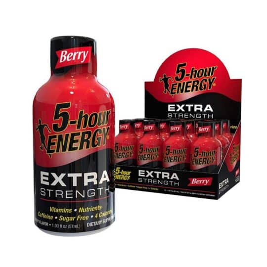 5-HOUR EXTRA STRENGTH LIQ ENERGY BTLS Berry Flavor
