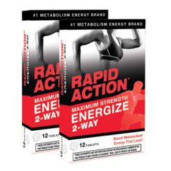 Rapid Action Energize 2-Way Maximum Strength 12 Count Packs