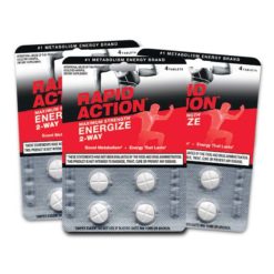 Rapid Action Energize 2-Way Max Strength 4ct Cards