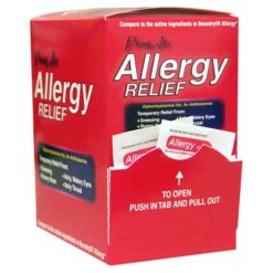 Benadryl allergy tablets 2pack 30 count dispenser box