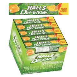 Halls Citrus Vitamin C Cough Drops - Image 1