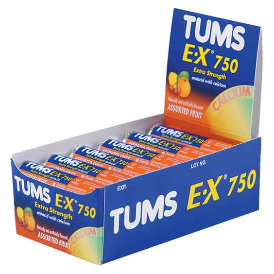 Tums Extra Strength Assorted Fruit Rolls CB Distributors, Inc.