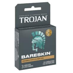 Trojan Bareskin 3ct Condoms