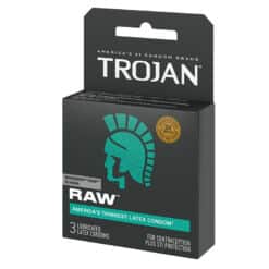 Trojan Bareskin RAW 3ct Condoms