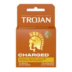 Trojan Charged 3ct Condoms