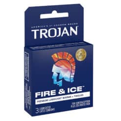 Trojan Fire & Ice 3ct Condoms