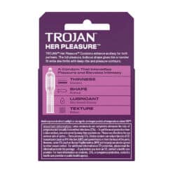 Trojan Her Pleasure 3ct Condoms