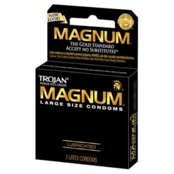 Trojan Magnum Lube Condoms - Image 1