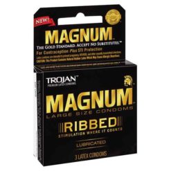 Trojan Magnum Ribbed Condoms