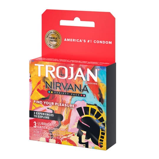 Trojan Nirvana 3ct Condoms