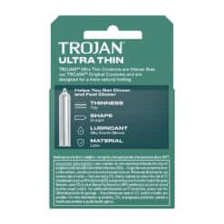 Trojan Ultra Thin 3ct Condoms
