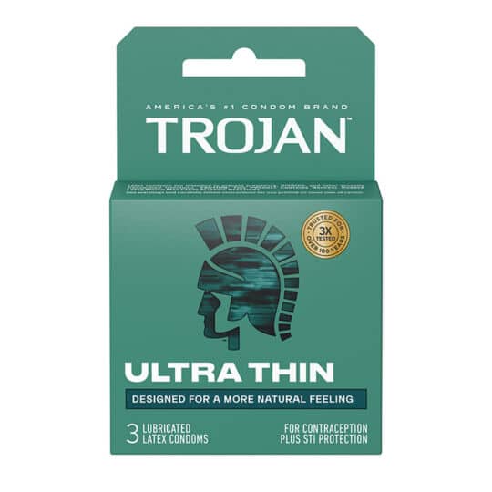Trojan Ultra Thin 3ct Condoms