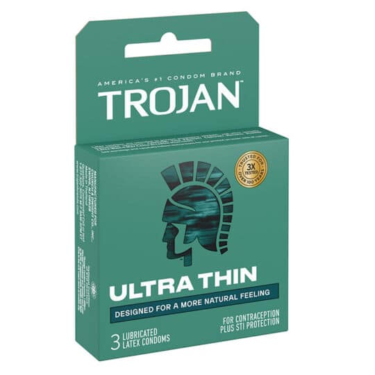 Trojan Ultra Thin 3ct Condoms