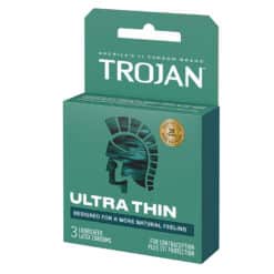 Trojan Ultra Thin 3ct Condoms