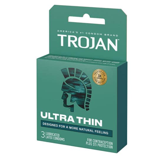 Trojan Ultra Thin 3ct Condoms
