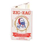 Zig Zag Kut Corner White Rolling Papers