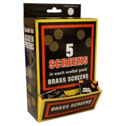Gold Pipe Screens 5ct Packets - Image 1