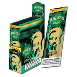 Zig Zag Apple 2-pack Cigar Wraps