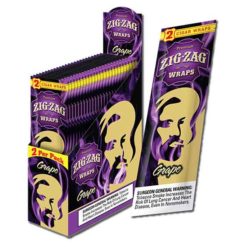 Zig Zag Grape 2-pack Cigar Wraps - Image 1