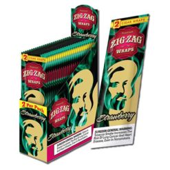Zig Zag Strawberry 2-pack Cigar Wraps