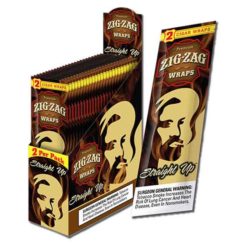 Zig Zag Straight Up 2-pack Cigar Wraps - Image 1