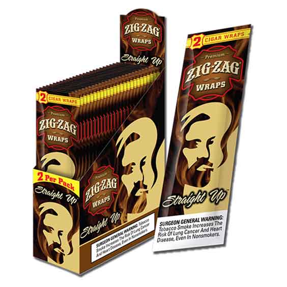 Zig Zag Straight Up 2pack Cigar Wraps CB Distributors, Inc.