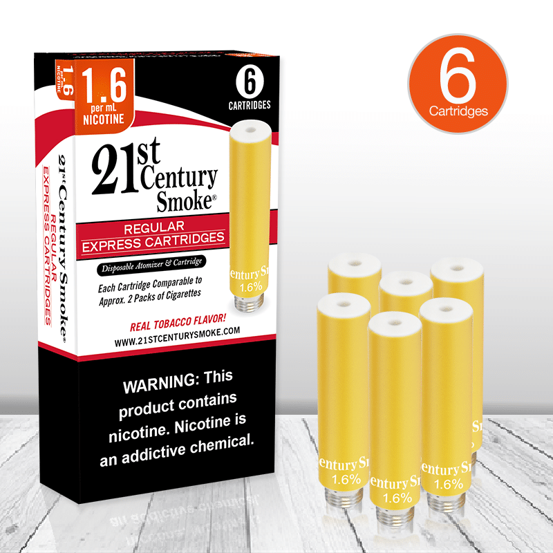 21st Century Smoke 1.6 Regular 6ct Cartridges CB Distributors, Inc.