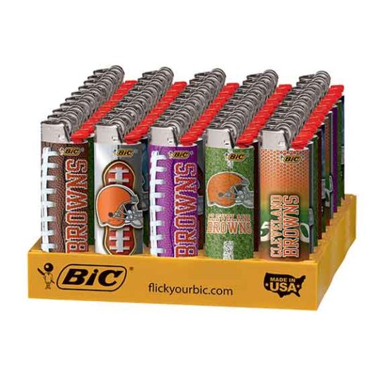 Cleveland Browns BIC Lighters 50CT/ Display