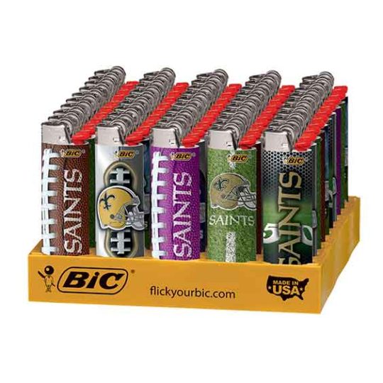New Orleans Saints BIC Lighters 50CT/ Display