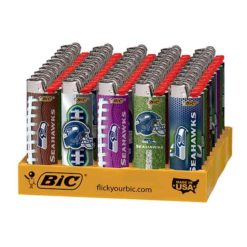 Seattle Seahawks BIC Lighters 50CT/ Display