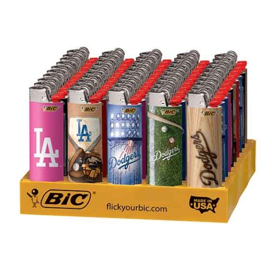 LA Dodgers BIC Lighters 50CT/ Display