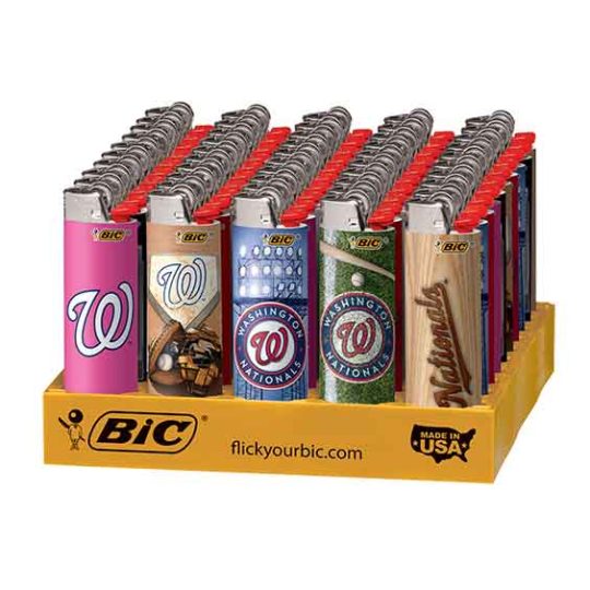 Washington Nationals BIC Lighters 50CT/ Display