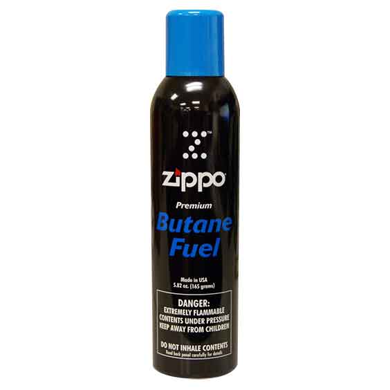 Zippo Premium Butane Fuel 165 Grams Can Wholesale CB Distributors