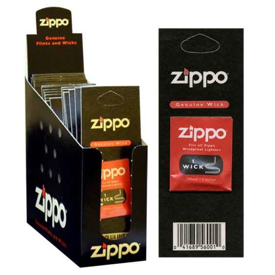 Zippo Genuine Wick 1 Count Cards - Wholesale Supplier - CB