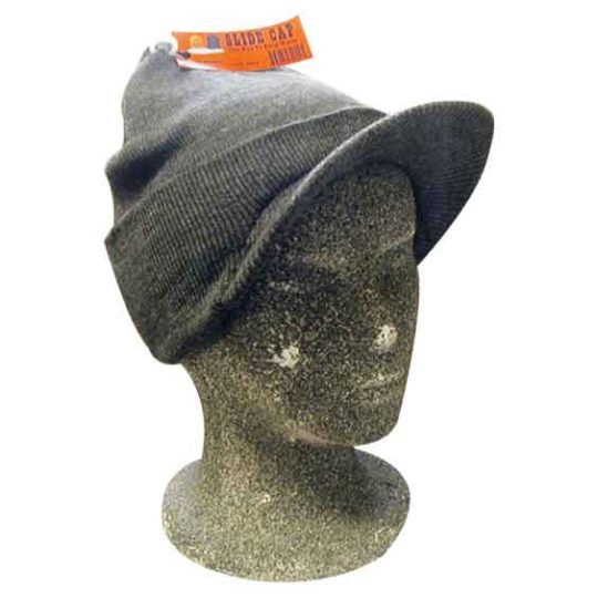 Gray Stocking Hats with Visor Wholesale