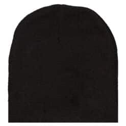 Black beanie hat
