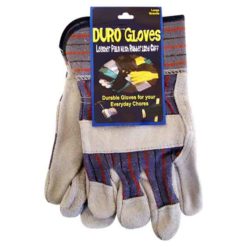 Leather Palm with Rubberized Cuff Gloves $1.15/Each