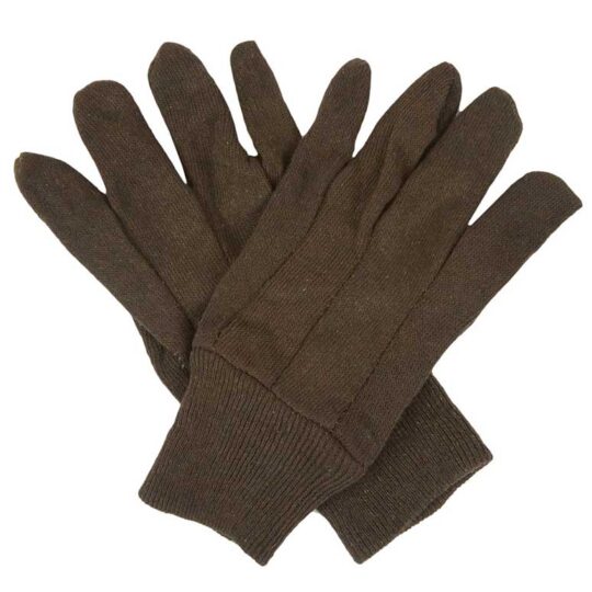 BROWN JERSEY 9OZ GLOVES 6/DSP 50/CS