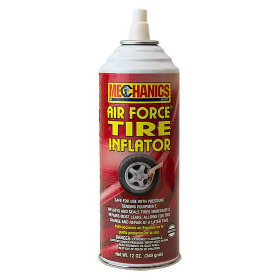 Air force shop tire inflator