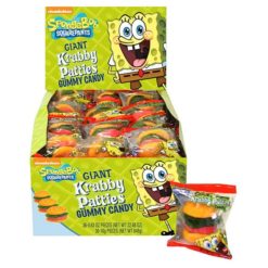 Giant Gummy Krabby Patties Burger - Image 1