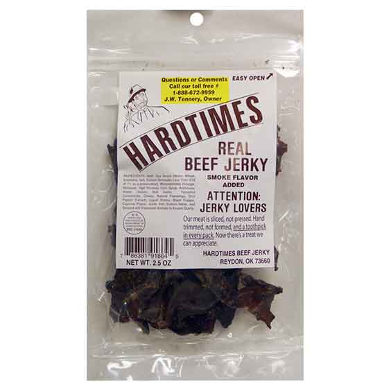 Hardtimes Original Beef Jerky 2.5oz Bags CB Distributors, Inc.