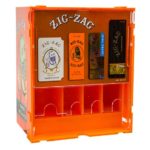 Zig Zag 4-Slot Orange Empty Display