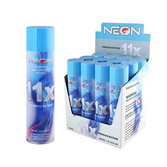 NEON 11X Premium Butane Gas 300mL CB Distributors, Inc.