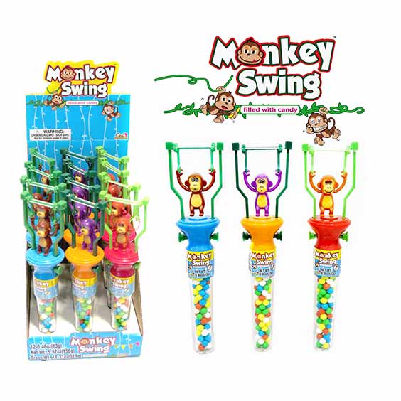 Monkey Swing filled with Candy - CB Distributors, Inc.