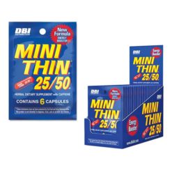 Mini Thin 25/50 6ct Packets--NEW Formula